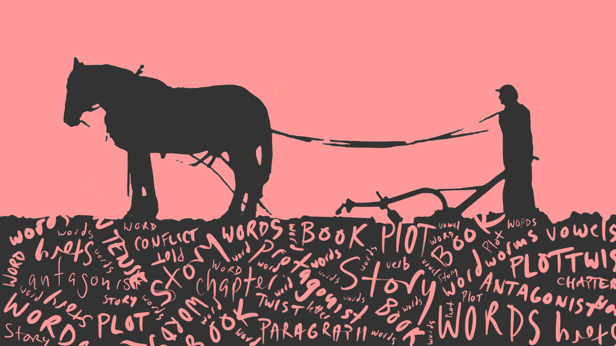 "...and the draft horse you rode in on."